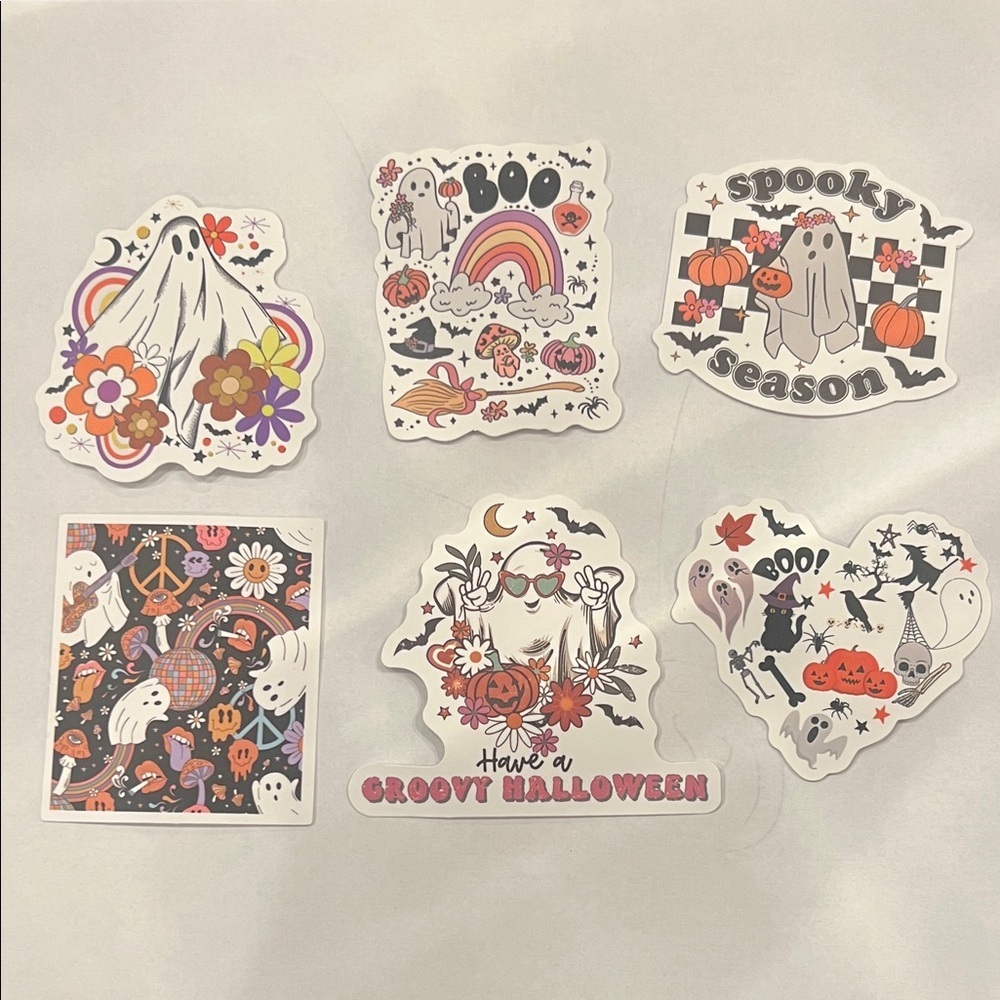 Halloween Ghost Sticker Set